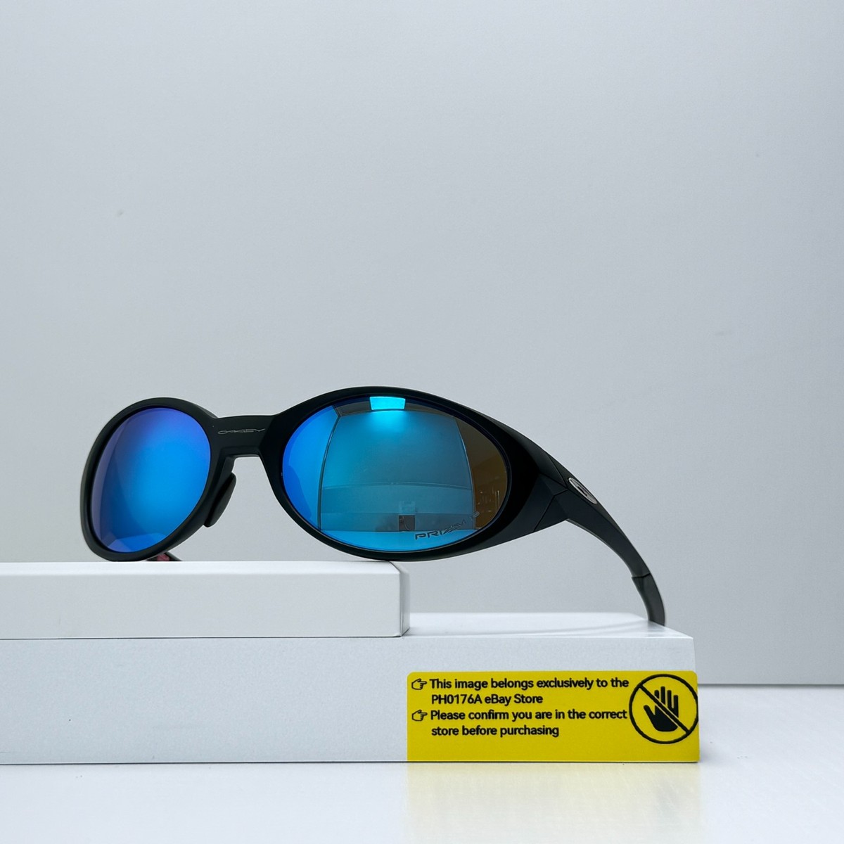 小物 OAKLEY Eye Jacket Redux OO9438-0558 Oakley Eye Jacket Redux OO9438 Black Frame Ice Blue Lens
