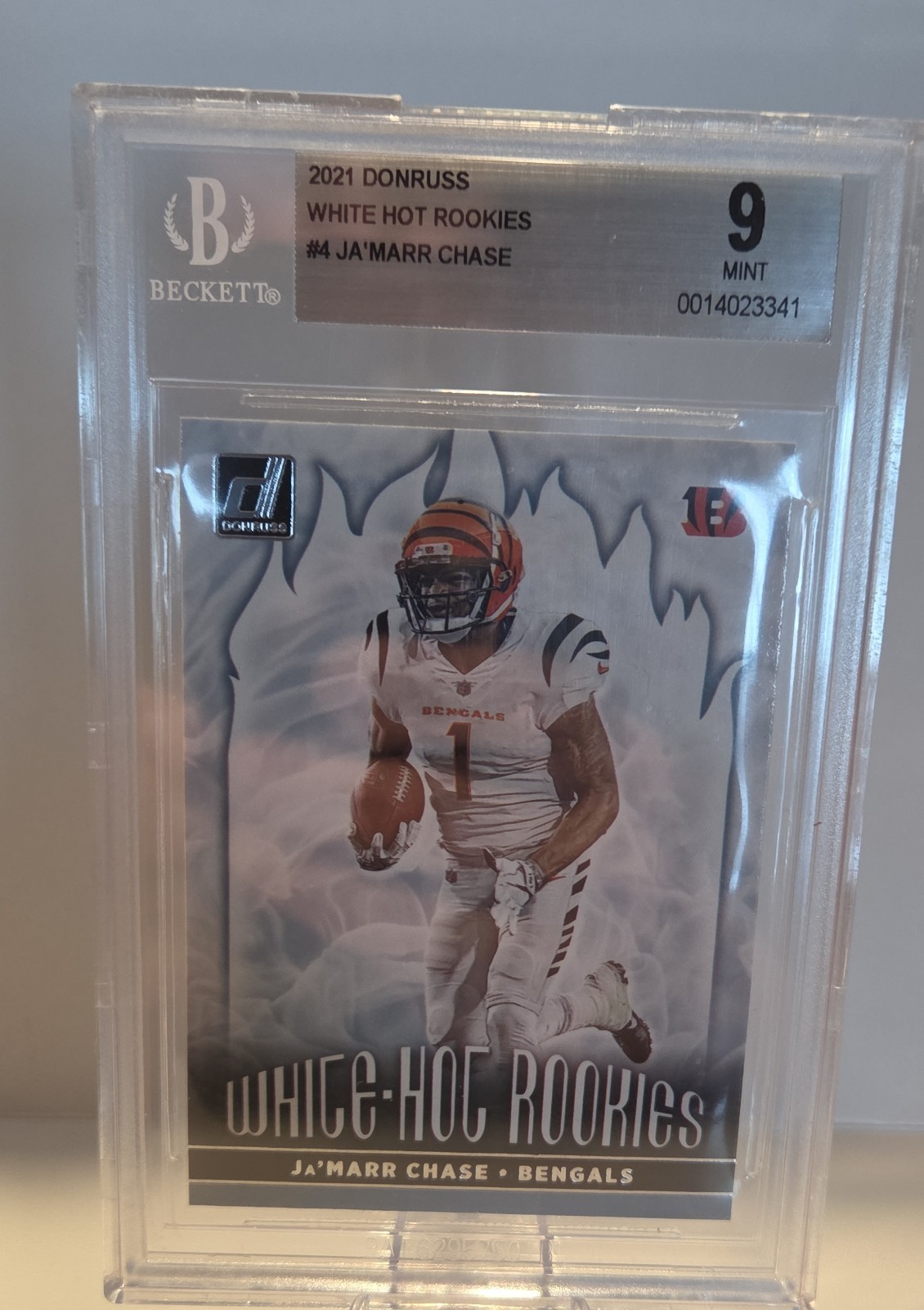 2021 Panini Donruss - White Hot Rookies Ja'Marr Chase #WHR-JMC (RC)