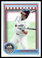 Jaxon Matthews 2025 Panini Stars & Stripes USA Baseball #130 MLB READ FREE SHIP