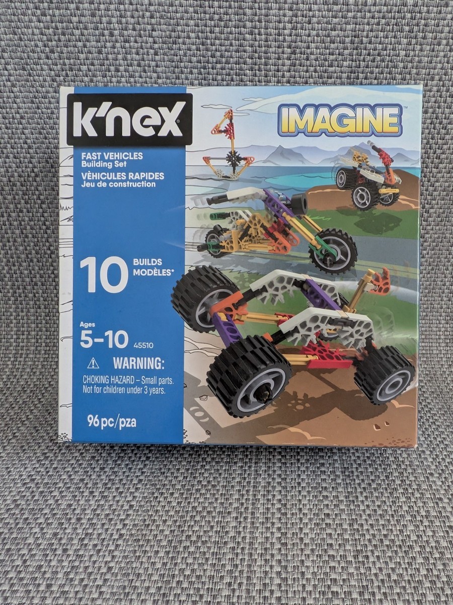 K'Nex Imagine 45510 Beginner Fun Fast Vehicles Building Set