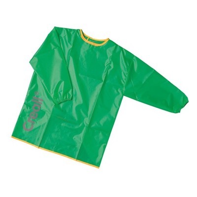 Creall 27015 Malkittel / Schürze für Kinder / Erwachsene, ab 12 Jahre, grün (1 S