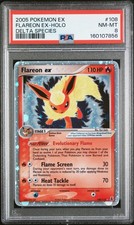 2005 POKEMON EX DELTA SPECIES #108 FLAREON EX-HOLO PSA 8 on eBay