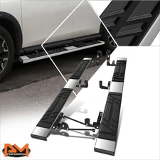 For 13-20 Nissan Pathfinder 6.5" Polished Side Step Pads Nerf Bar Running Boards