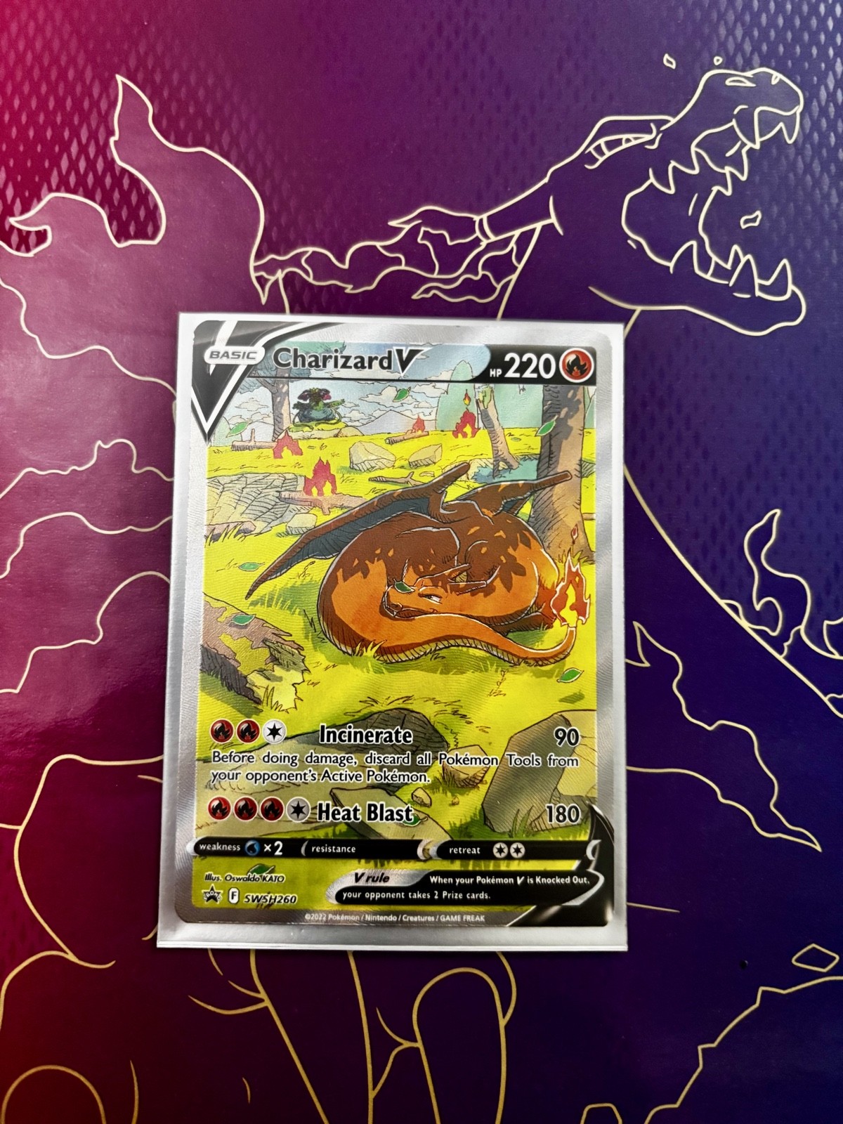 Charizard V SWSH260 SWSH: Sword & Shield Promo Cards Holo