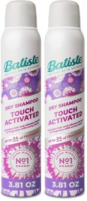 Batiste Touch Activated Dry Shampoo Up to 24 Hours of Freshness Absorbs Oil in