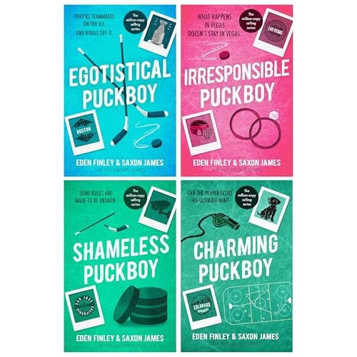 The Puckboys Series by Saxon James and Eden Finley 4 Books Collection Set | TODO - Image 2