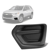 Front Driver Side Textured Fog Lamp Light Cover For Chevrolet Traverse 2018-2021