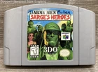 Army Men: Sarge's Heroes N64 Video Game Authentic Cartridge Only Tested Works