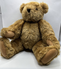 Vermont Teddy Bear Jointed Plush 17  Classic Made Between 2002-2003