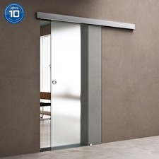 Glasschiebetür komplettset Softclose Zimmertür glas H:2050/2150mm 8mm ESG Nano