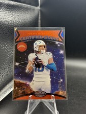 Justin Herbert 2024 Panini Certified Orange Certified Stars /149 Chargers