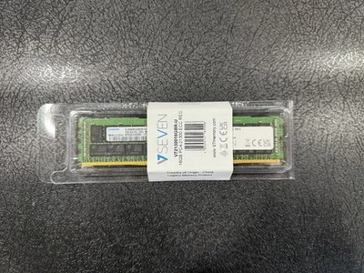 V7 16GB PC4-19200 DDR4 2400Mhz RDIMM CL19 Server Memory Module V71920016GBR-U - Image 1 of 2