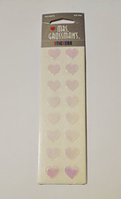 Mrs. Grossman's Stickers Lot 2 Strips Brand New Package Opal Pink Hearts HTF