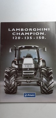 Lamborghini Trattori: Champion 120 / 135 / 150 (Prospekt-Heft); 10/1999