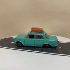 Matchbox Lesney No. 56 Fiat 1500 Light Green Wroof Luggage England 164 Vtg