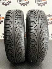 2x 215 65 R16 98H UNIROYAL MS PLUS 77 M+S 7MM TESTED FREE FITING