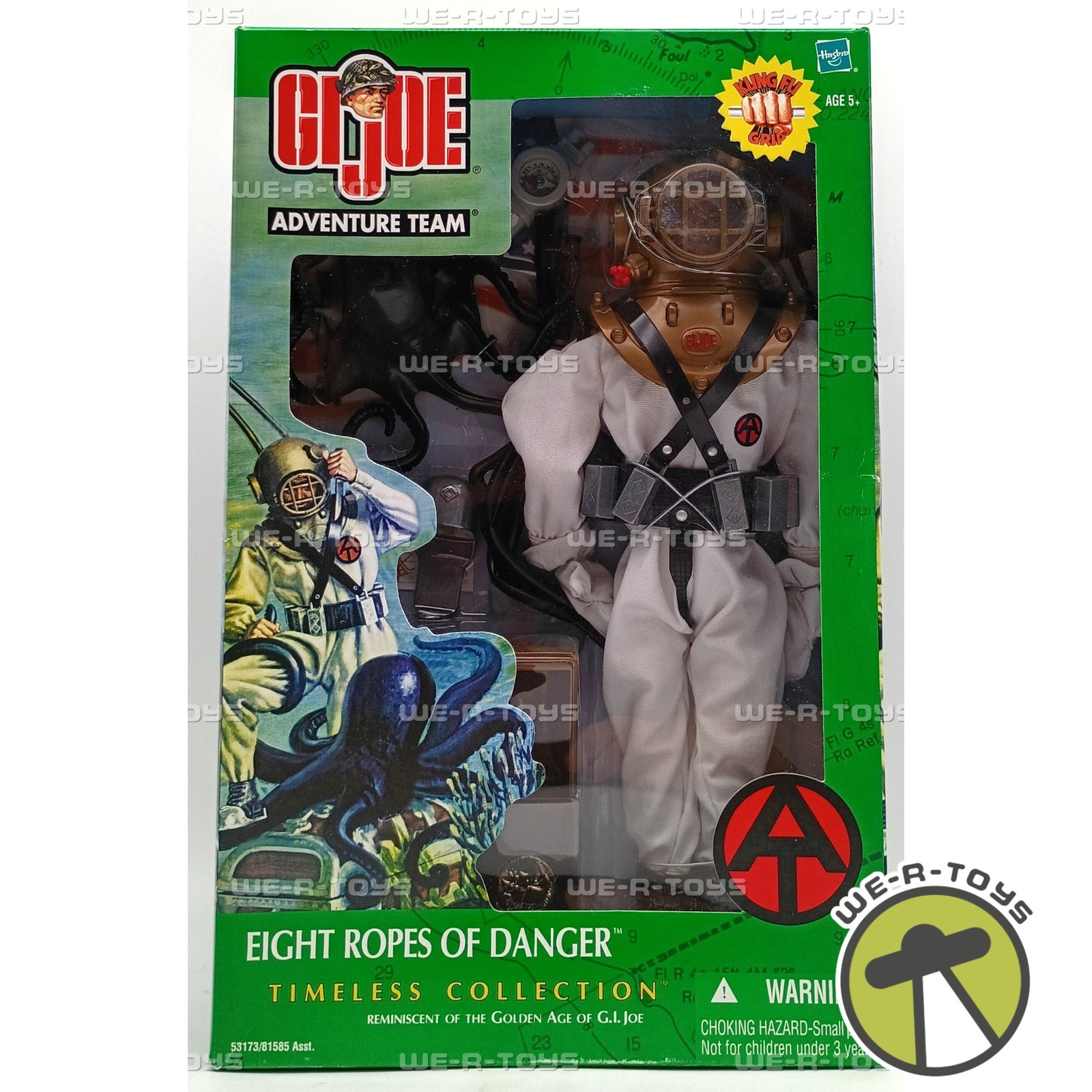 GI Joe Adventure Team Eight Ropes of Danger with Kung Fu Grip 2002 Hasbro #53173
