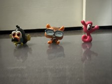 Lot 3 Moshi Monsters Moshlings Collectible Figures