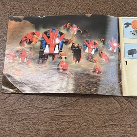 LEGO Bionicle (8556) ~ INSTRUCTIONS MANUAL Only Book ~ Boxor ~ Vehicle Form