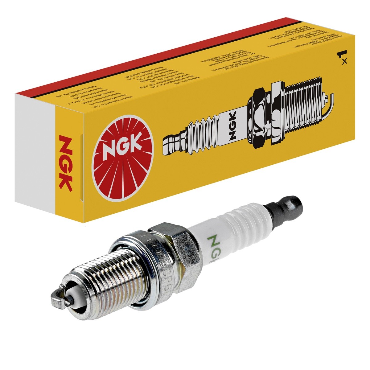 6 Candele NGK con Sede Piana LMAR8G 14 mm M10x1,0 26,5 mm 0,5 - Immagine 4