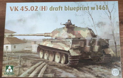 TAKOM 2191  VK 45.02 (H) Draft Blueprint w 1461 - scale 1/35