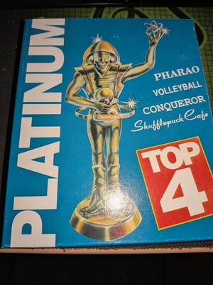 PLATINUM TOP 4 - Rainbow Arts - PC Big Box (1990) - CIB - Rarität