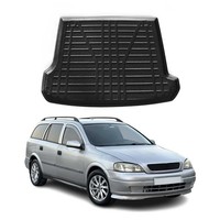 Kofferraumwanne Laderaumwanne FüR Opel Astra G 1998-2004 Caravan Gummi Tpe