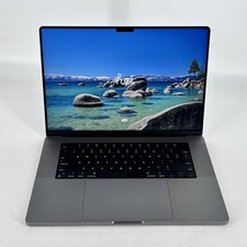 MacBook Pro 16 Silver/Gray 2021 M1 Max 10-Core CPU 32-Core GPU 64GB 2TB SSD