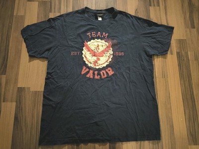 Pokemon Team Valor ( Rot) Elbenwald T-Shirt Gr. XL Shirt Team Candela 