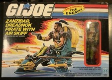 GI Joe Zanzibar Air Skiff 1987 Complete Set Sealed Box Vintage