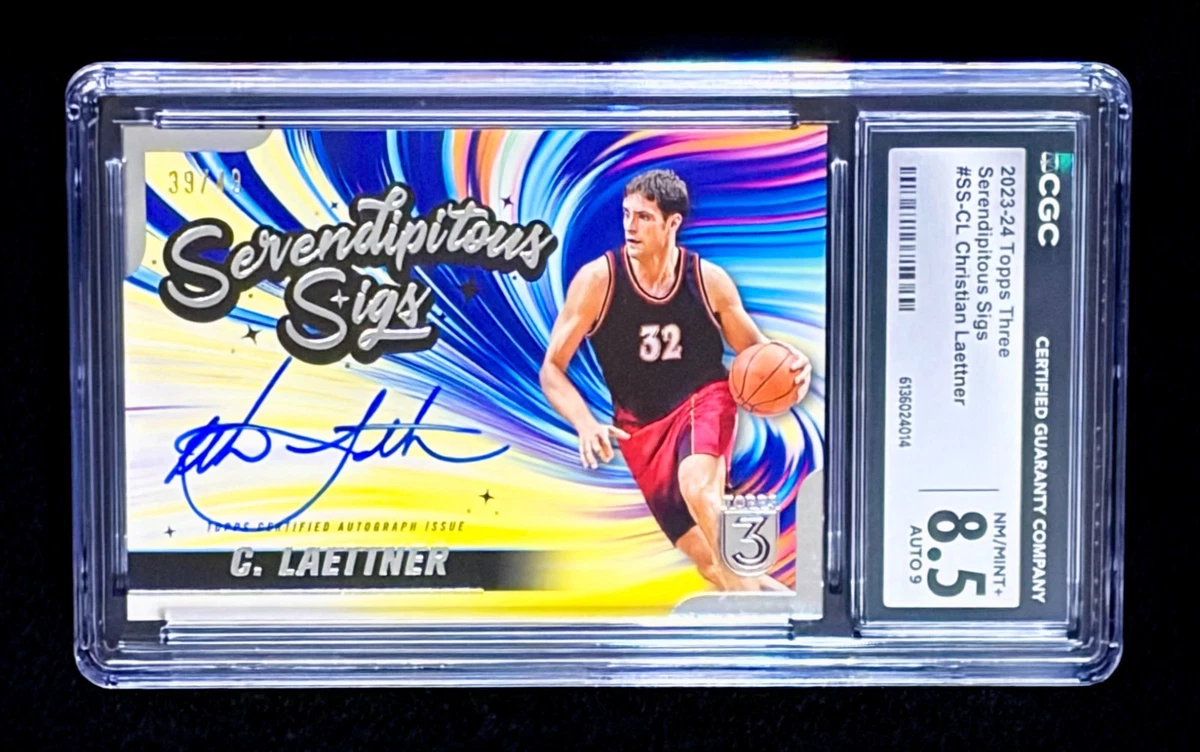 Christian Laettner Basketball Autographed Sports Trading Cards