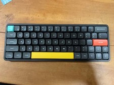 Nuphy Air60 V2 US TKL Brown Switch Mechanical Keyboard Black Used Tested