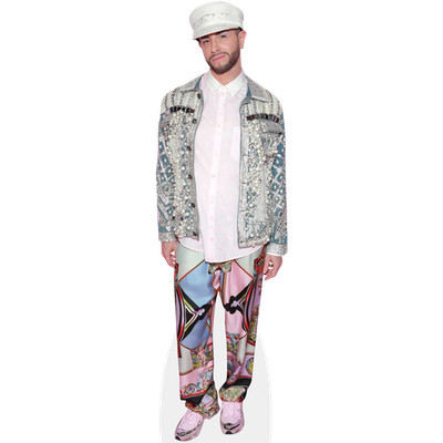 Brian Friedman (Hose) lebensgroßer Cutout