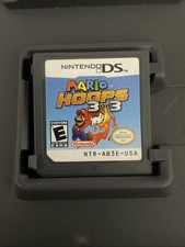 Mario Hoops 3 On 3 Nintendo DS Video Game Cartridge Only Blank Case