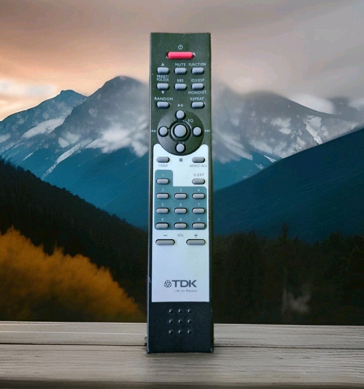 Genuine TDK Audio Remote Control Suits NX-4CD Stereo Mini HiFi CD Player