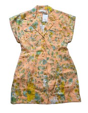 Zimmermann LOLA ROLL CUFF MINI DRESS - SIZE 3