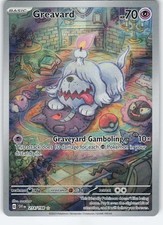 Greavard - 214/198 Illustration Rare Holo SV01 Scarlet & Violet Base NM Pokémon on eBay