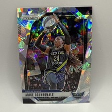 2024 Prizm Arike Ogunbowale SILVER ICE SP #28 WNBA Dallas Wings Panini