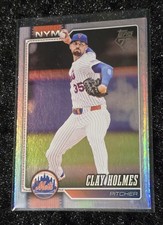 2026 Topps MLB 75th NY Mets Clay Holmes Rainbow Foil Card