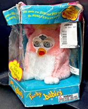 Vintage 1999 Electronic Furby Babies 70-940 Pink - New