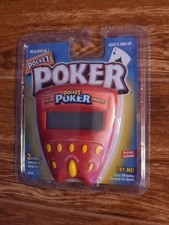 Radica 8020 Pocket Poker Handheld Electronic Game 50815307 - NEW - FREE SHIP
