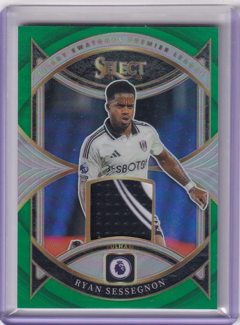 2024-25 Panini Prizm patch  Ryan Sessegnon 5/5 Fulham #sw-rse