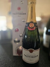 Champagne TAITTINGER Brut Reserve  mit Geschenkverpackung NEU 0,75 Liter