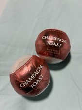 Bath Body Works CHAMPAGNE TOAST Bath Fizzy Bombs set of 2 - NEW