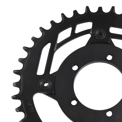 Kettenblattadapter 104BCD 34T/36T/38T/40T schwarz f��r Bafang Fahrradteile