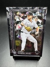2025 Topps Series 2 Kyle Freeland Black Diamanté 05/10 Ssp