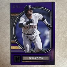 Topps Museum Collection 2025 Tony Gwynn Padres Amethyst #20 /99 Baseball Card