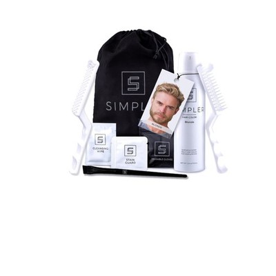All-in-One Gentler Blond Mustache and Beard Coloring Kit - 100% Gray Coverage