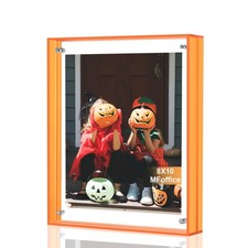 MFoffice 8x10 Picture Frame, Stunning Color Acrylic Floating Photo Frame, Use as