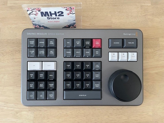Blackmagic Design DaVinci Resolve Speed Editor Keyboard Operation